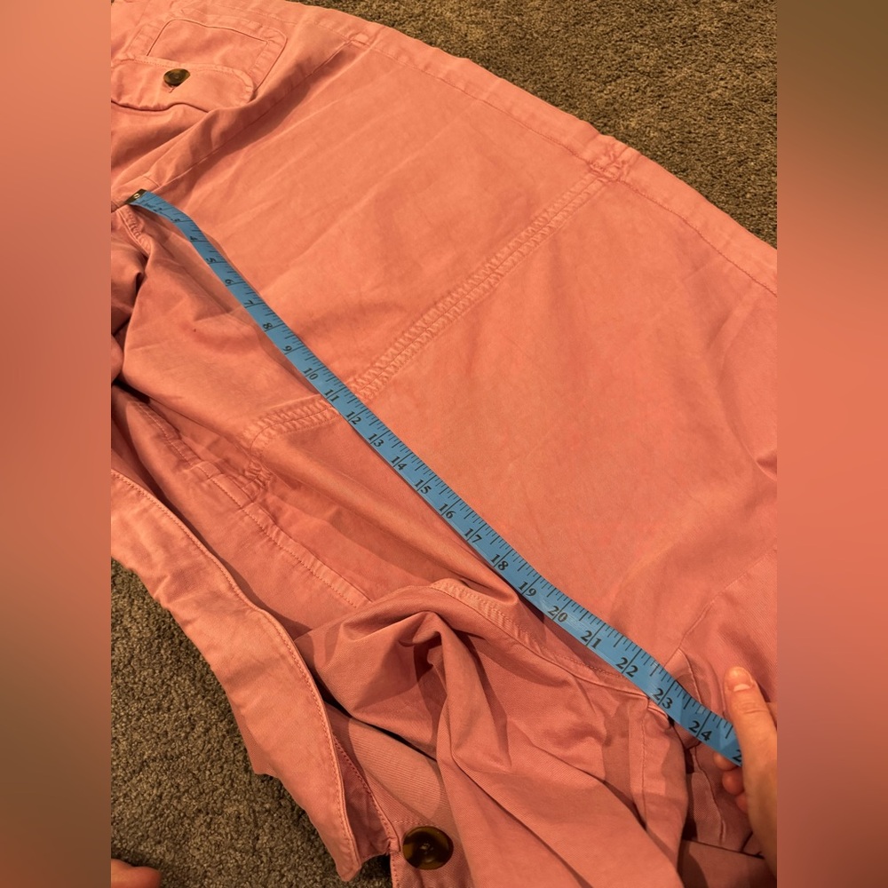 Boden Dusty Pink Jacket with Collar and Relaxed Fit - NWOT - Picture 16 of 16